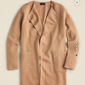 Juliette Collarless Sweater Blazer NWOT